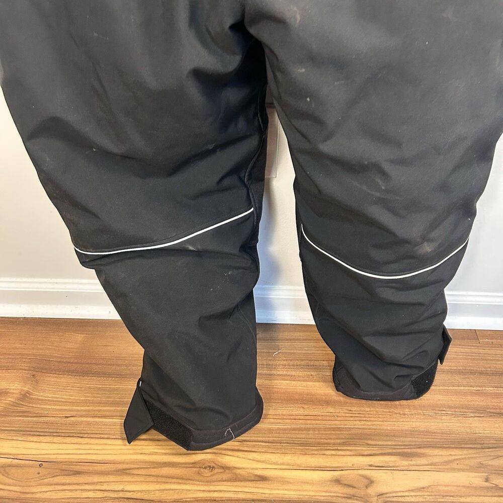 RefrigiWear 0795R Insulated Freezer Bib Overalls Black Size 5XL Cold Weather - Picture 12 of 14